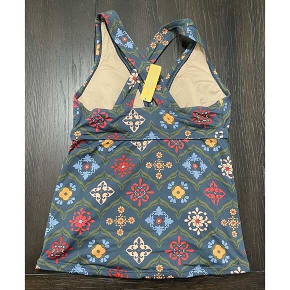 A PEA IN THE POD Maternity Tankini Swimsuit Size XS Two Piece NEW Beach Resort - Picture 9 of 15